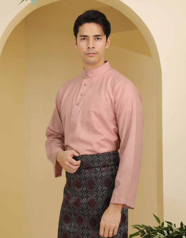 BAJU MELAYU ANDRE (DUSTY ROSE)